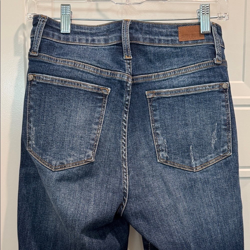 Judy Blue Dark Blue Slim bootcut Leg Jeans - Picture 6 of 10